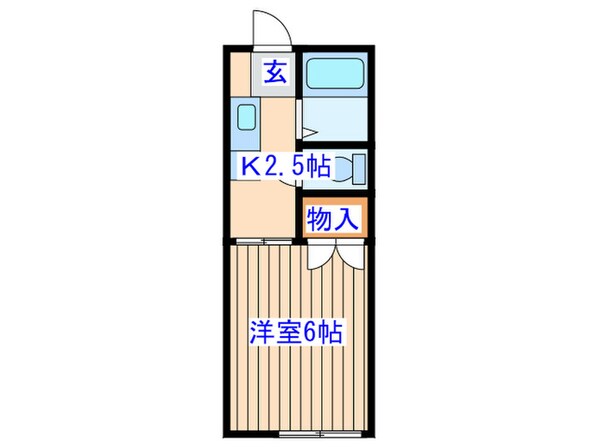 コ－ポ花束の物件間取画像